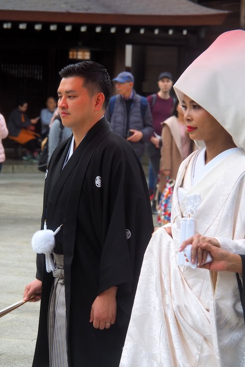 Mariage Shinto au Sanctuaire Meiji Jingu de Tokyo (Parc Yoyogi)
Altitude : 75 mètres