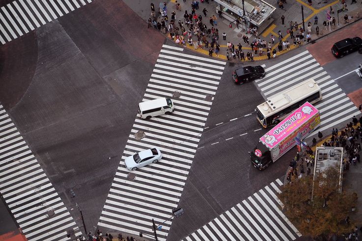 Passage Pietons Shibuya Crossing (Tokyo)
Altitude : 267 mètres