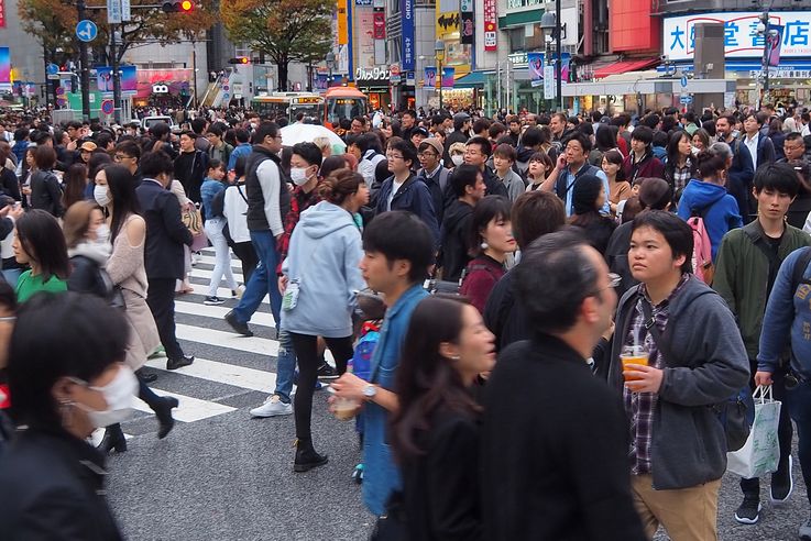 Passage Pietons Shibuya Crossing (Tokyo)
Altitude : 67 mètres