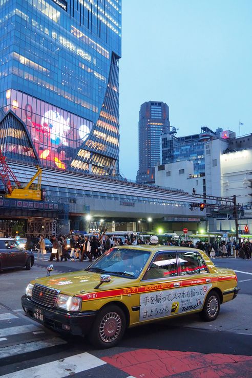 Dans la tour Shibuya Sky
Altitude : 97 mètres