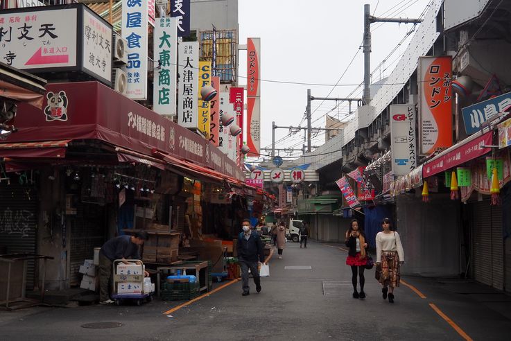 Tokyo Ameyayokocho Street
Altitude : 68 mètres