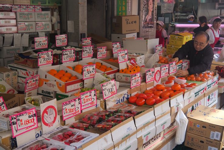 Tsukiji Marché Aux Poissons (Tokyo)
Altitude : 60 mètres