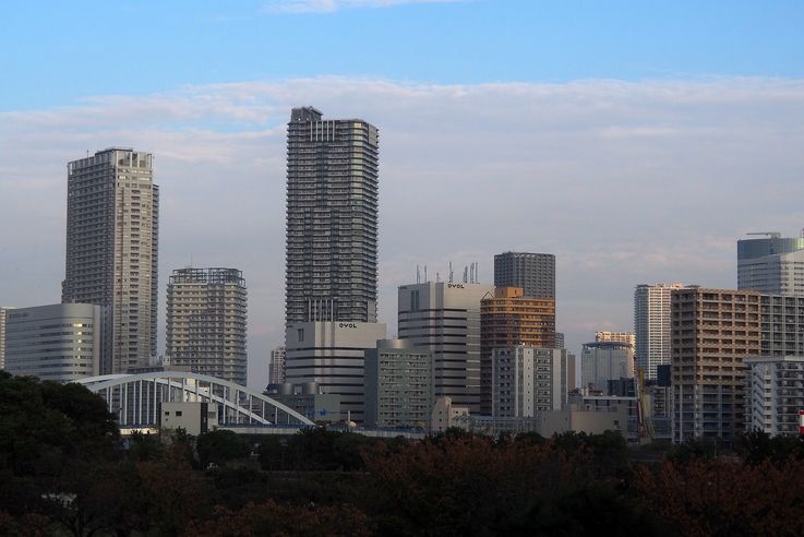 Jardin Hama Rikyu (Tokyo)
Altitude : 60 mètres