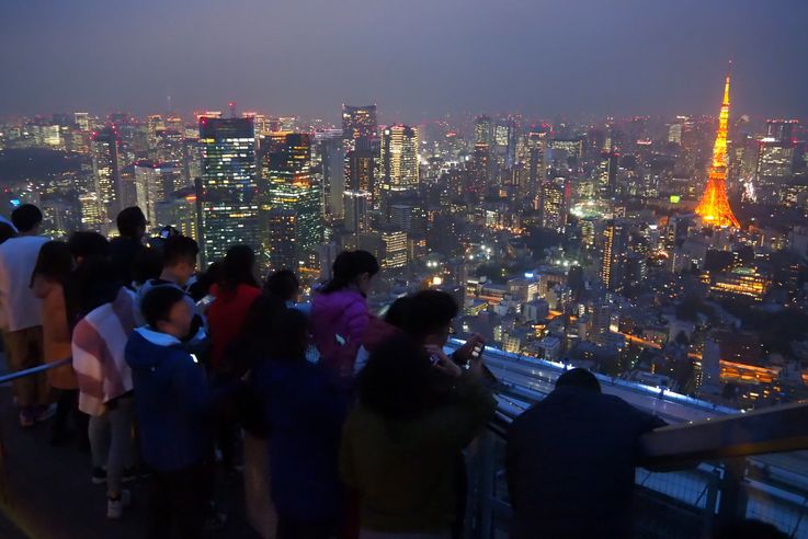 Tour De Tokyo depuis la Roppongi Hills Mori Tower
Altitude : 250 mètres