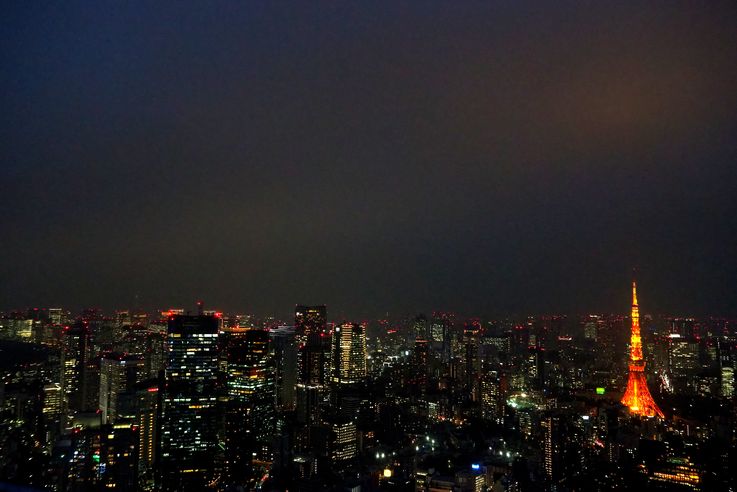 Tour De Tokyo depuis la Roppongi Hills Mori Tower
Altitude : 306 mètres