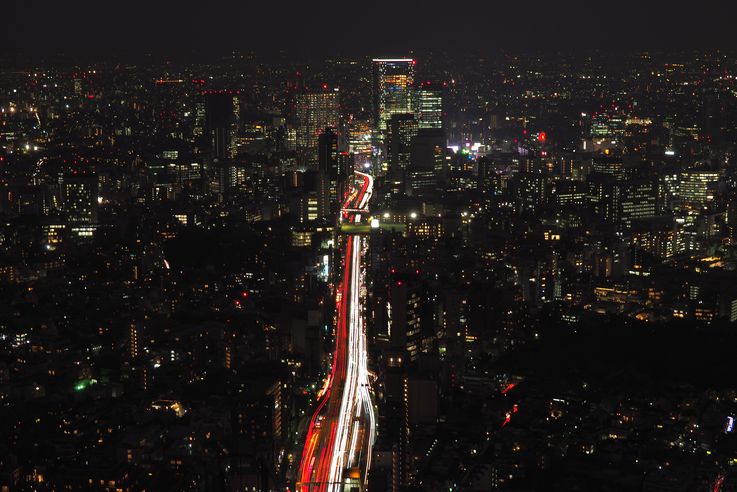 Dans la Roppongi Hills Mori Tower
Altitude : 289 mètres