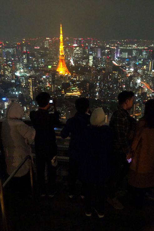 Tour De Tokyo depuis la Roppongi Hills Mori Tower
Altitude : 315 mètres