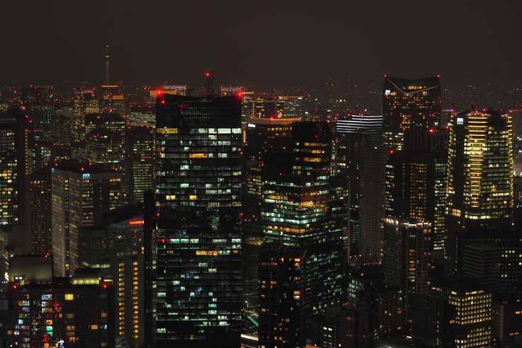 Dans la Roppongi Hills Mori Tower
Altitude : 311 mètres