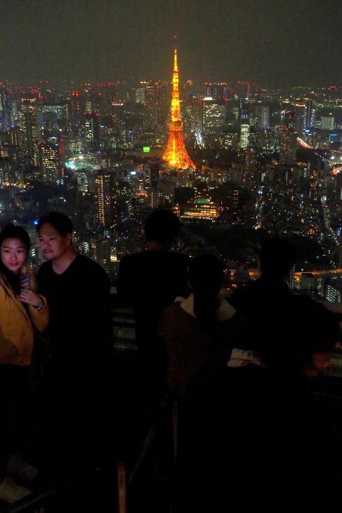 Tour De Tokyo depuis la Roppongi Hills Mori Tower
Altitude : 322 mètres