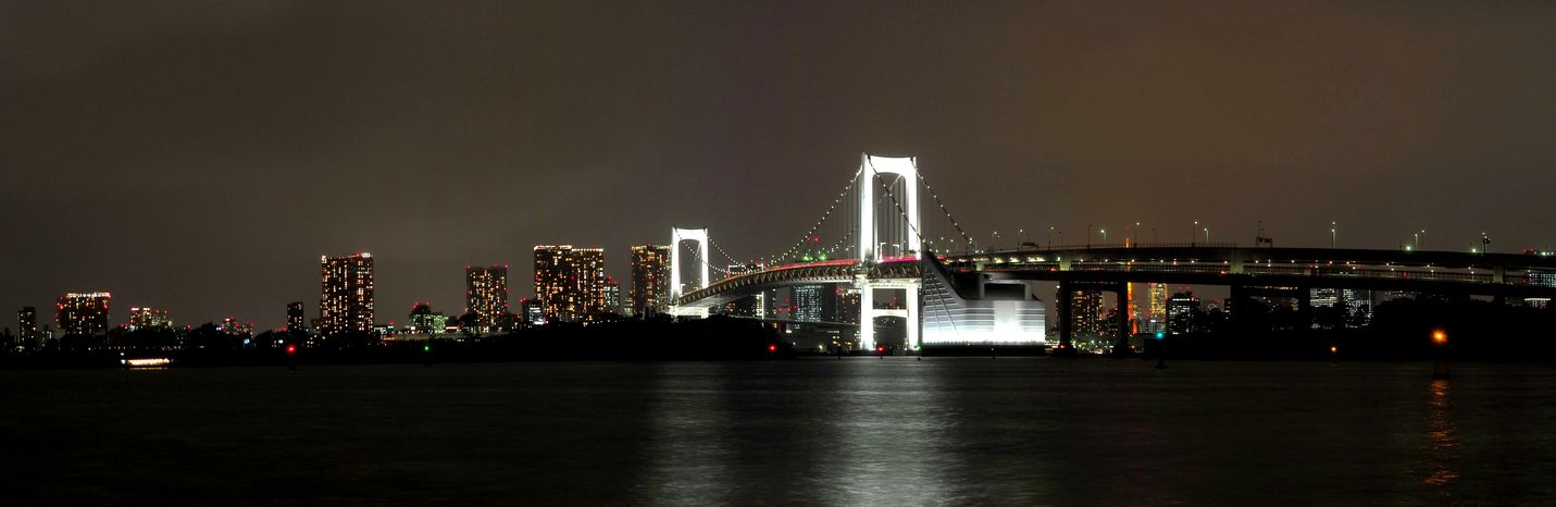 Pont Rainbow Bridge à Odaiba (Tokyo)
Altitude : 53 mètres