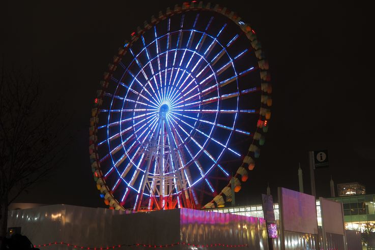 Grande Roue Daikanransha (Tokyo)
Altitude : 47 mètres