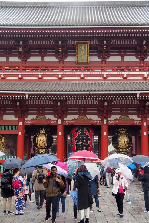 Sanctuaire Asakusa Sensoji (Tokyo)
Altitude : 52 mètres