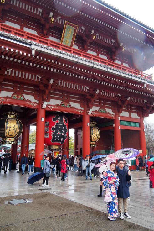 Sanctuaire Asakusa Sensoji (Tokyo)
Altitude : 51 mètres