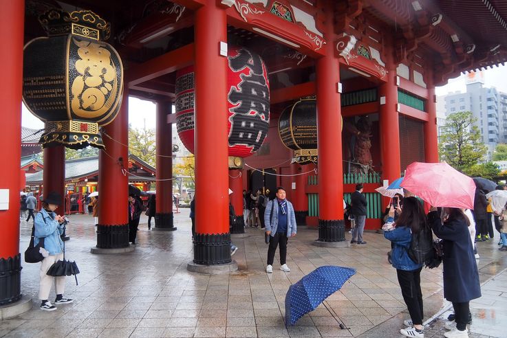 Sanctuaire Asakusa Sensoji (Tokyo)
Altitude : 50 mètres