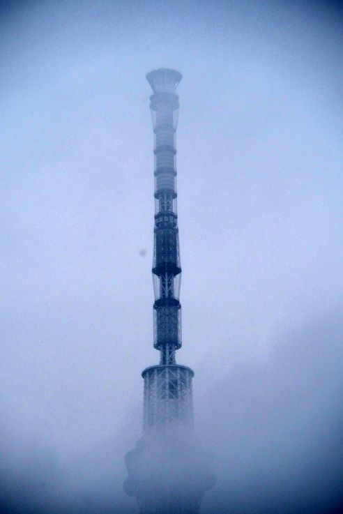 La Skytree depuis le Sanctuaire Asakusa Sensoji (Tokyo)
Altitude : 46 mètres