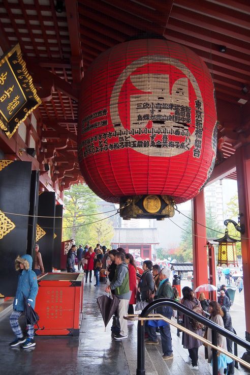 Sanctuaire Asakusa Sensoji (Tokyo)
Altitude : 45 mètres