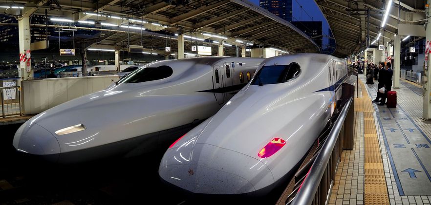 Le Shinkansen (Tokyo JR Station)
Altitude : 56 mètres