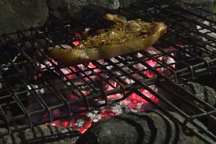 Barbecue au Omarunga campsite