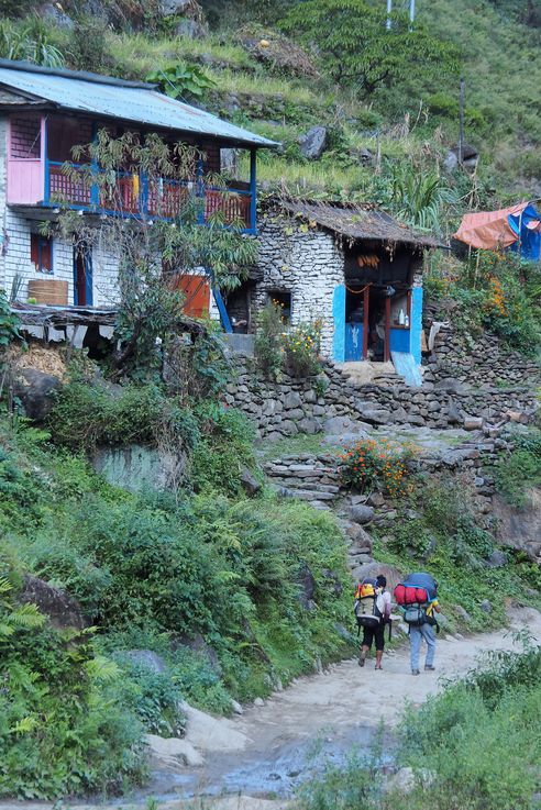 Village de Jagat
Altitude : 1271 mètres