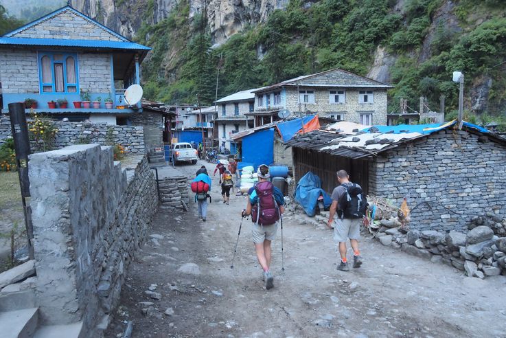 Village de Dharapani
Altitude : 1847 mètres