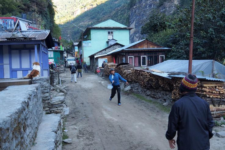 Village de Dharapani
Altitude : 1902 mètres