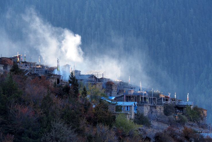 Village de Upper Pisang
Altitude : 3252 mètres