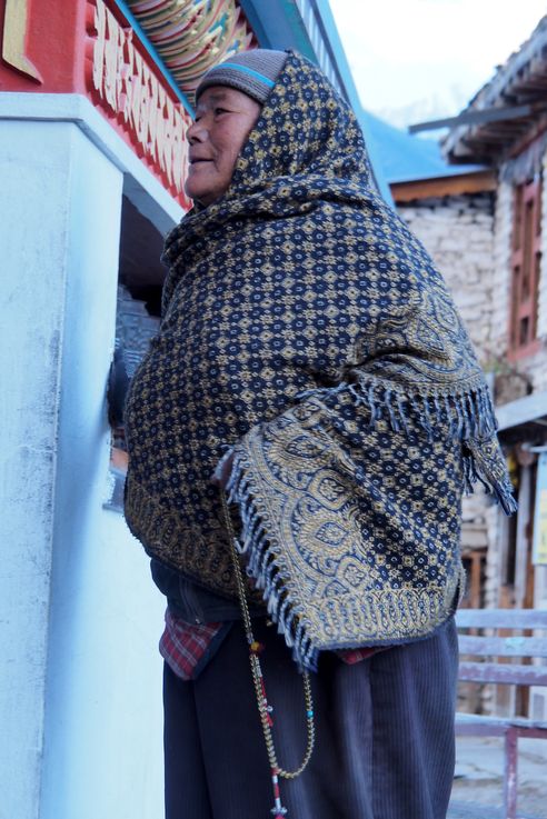 Autour du moulin à prières de Manang
Altitude : 3514 mètres