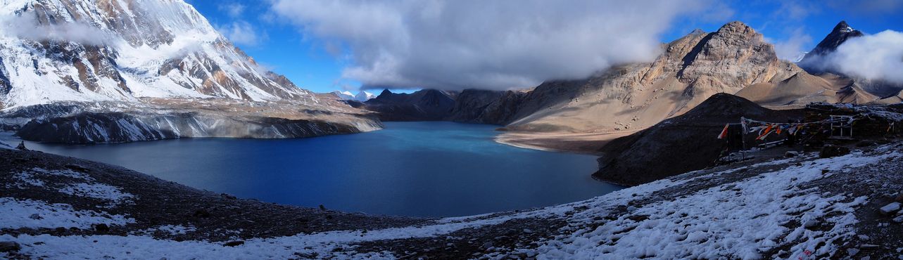 Le lac Tilicho
Altitude : 4986 mètres