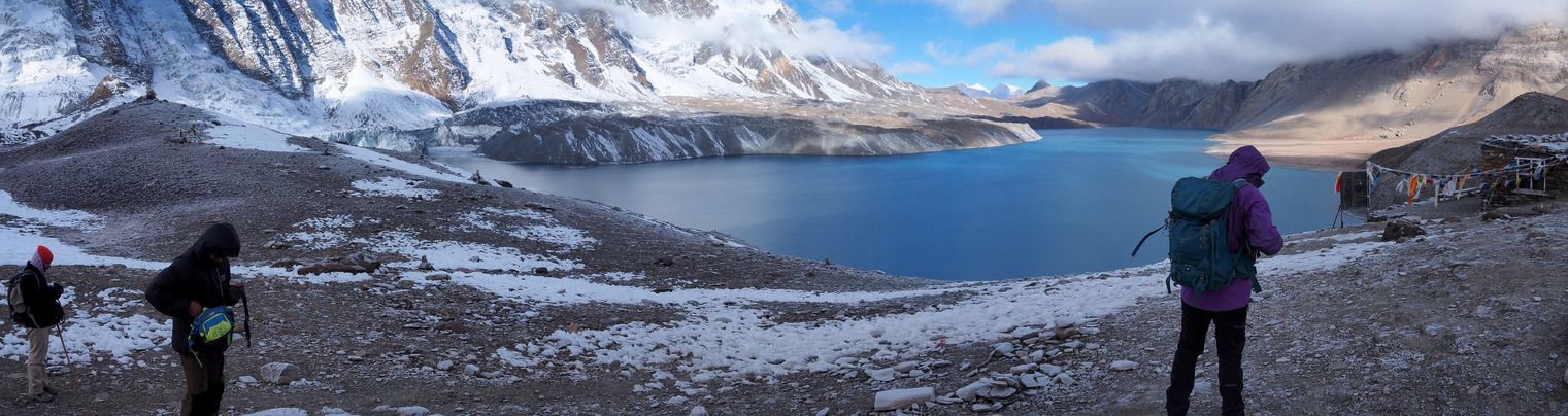 Le lac Tilicho
Altitude : 4988 mètres