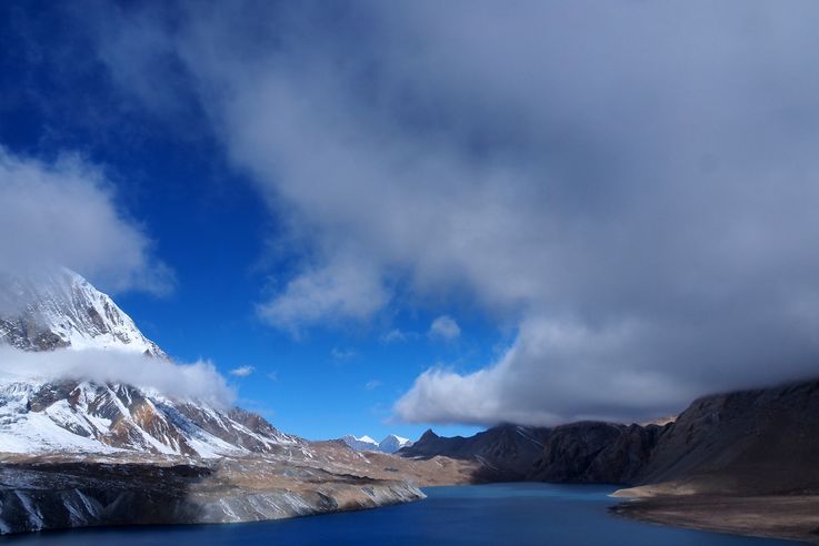 Le lac Tilicho
Altitude : 4997 mètres