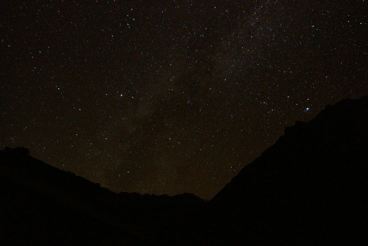 La Voie Lactée au village de Upper Koche