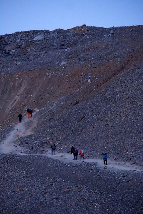 Le col Thorong La
Altitude : 5103 mètres