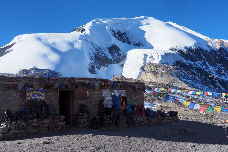 Le col Thorong La
Altitude : 5377 mètres