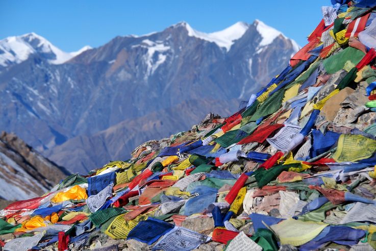 Le col Thorong La
Altitude : 5389 mètres