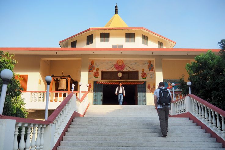 Temple à Lumbini
Altitude : 45 mètres