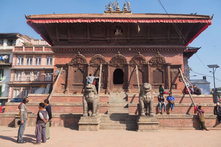 Durbar square (Katmandou)
Altitude : 1269 mètres