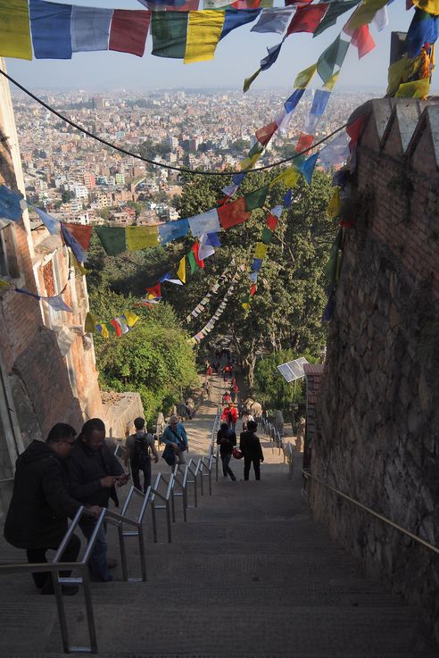 Swayambunath (Katmandou)
Altitude : 1361 mètres