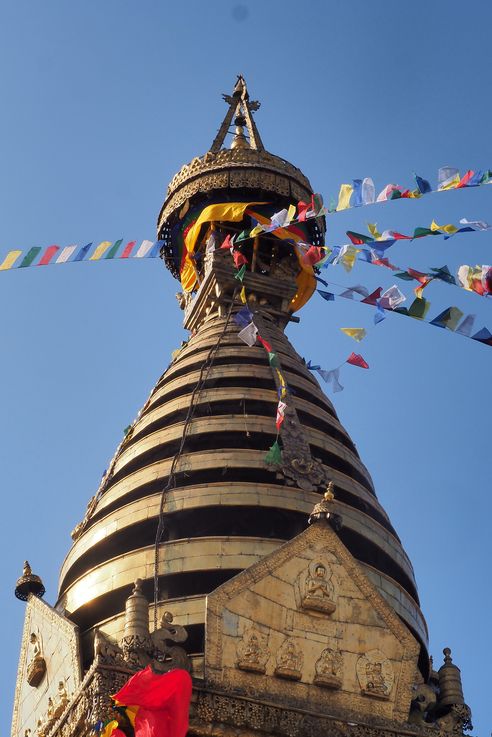 Swayambunath (Katmandou)
Altitude : 1364 mètres