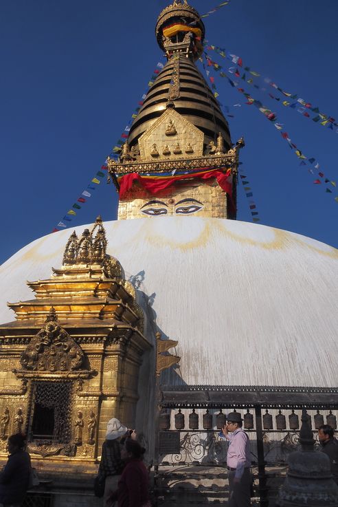 Swayambunath (Katmandou)
Altitude : 1368 mètres