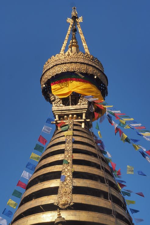 Swayambunath (Katmandou)
Altitude : 1372 mètres