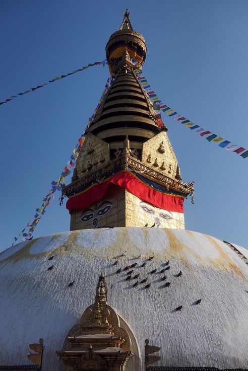 Swayambunath (Katmandou)
Altitude : 1356 mètres