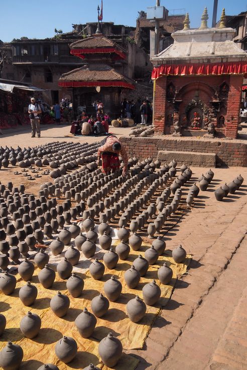 Pottery square, Place des Potiers (Bhaktapur)
Altitude : 1295 mètres