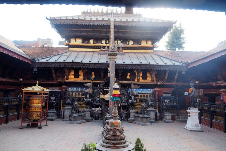 Temple Mahavihar (Patan)
Altitude : 1282 mètres