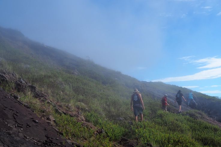 Randonnée du volcan El Hoyo