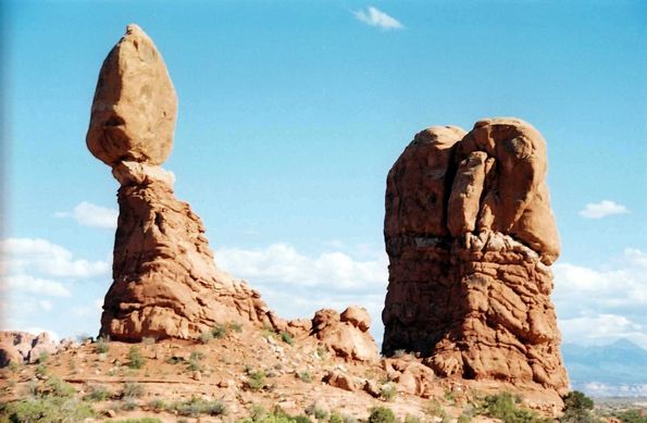 Balanced Rock à Arches Park