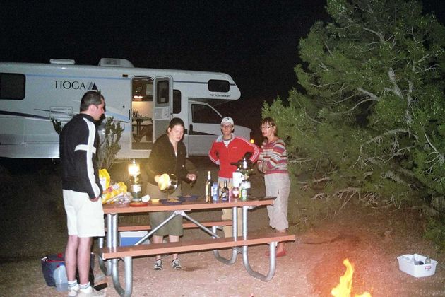 Devis Garden campground. Arches Park.
