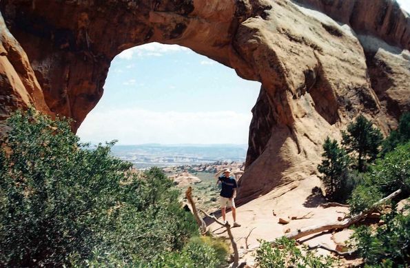 Partition Arch à Arches Park