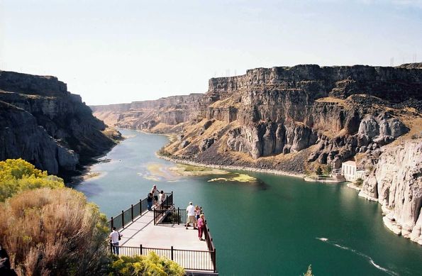 Chutes d'eau de Shoshone