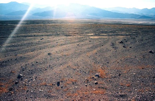 Badwater. Vallée de la mort.