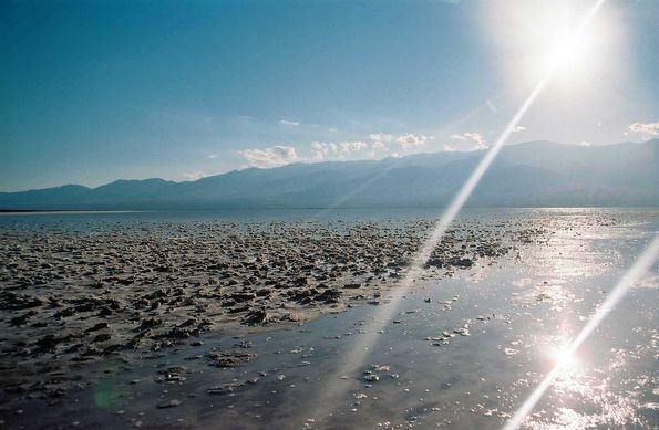 Badwater. Vallée de la mort.